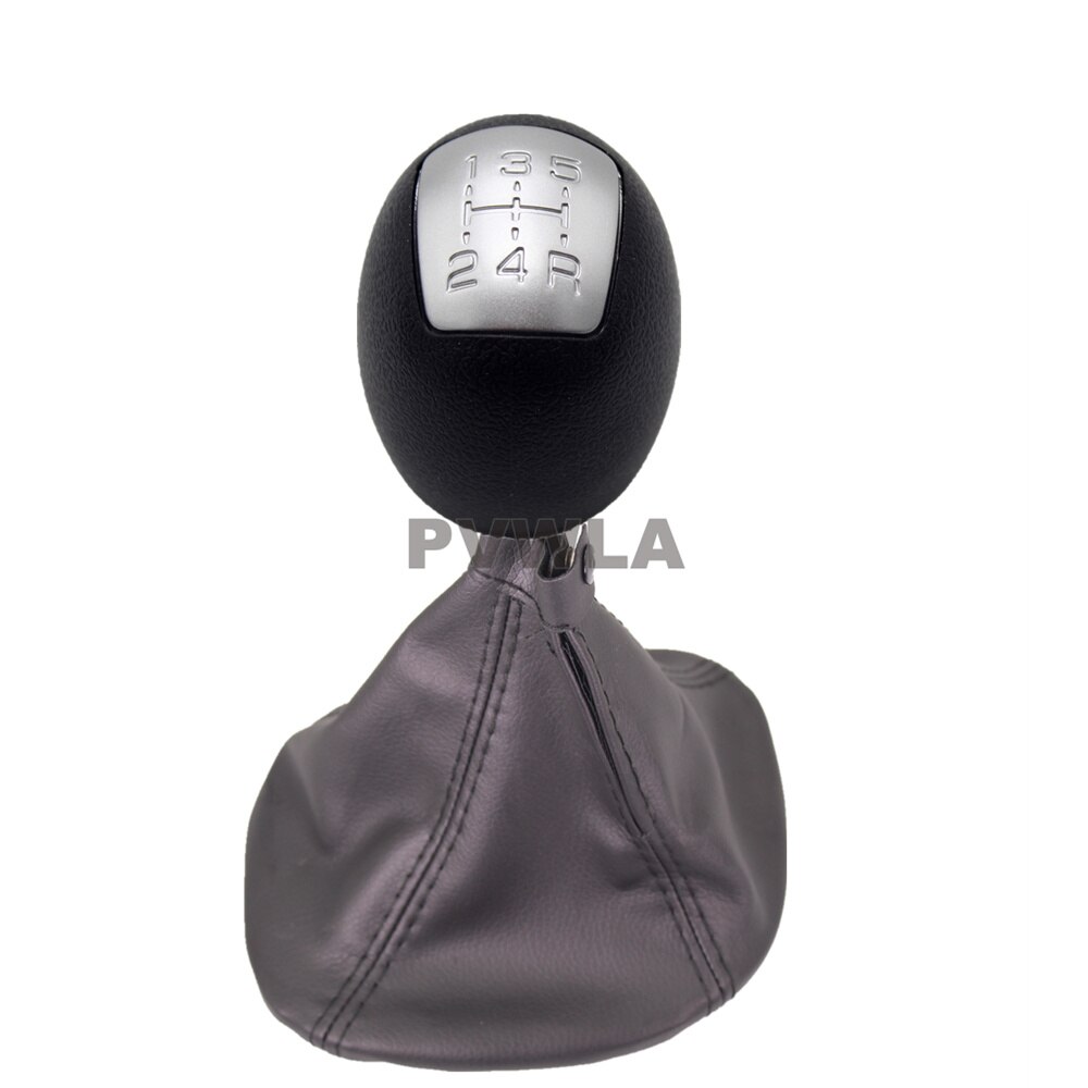 For IVECO DAILY 2006 2007 Car 5 / 6 speed Gear Stick Shift Knob Leather Boot: 5 speed knob boot