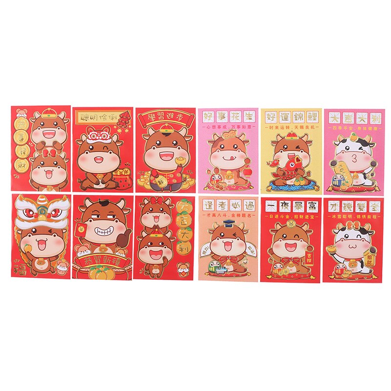 Lucky Chinese Red Envelopes, Year Lucky Pockets Chinese Red Packet Packaging For Chinese Year And Party Box