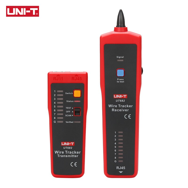 UNI-T UT682 Wire Tracker,Multifunctional Intelligent Finder,Tracks network lines,telephone lines,power cables,and coaxial lines