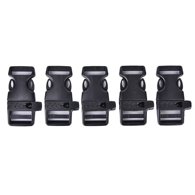 Band gesp 25 mm breed zwart kunststof | Schuimrubber Betaalbaar