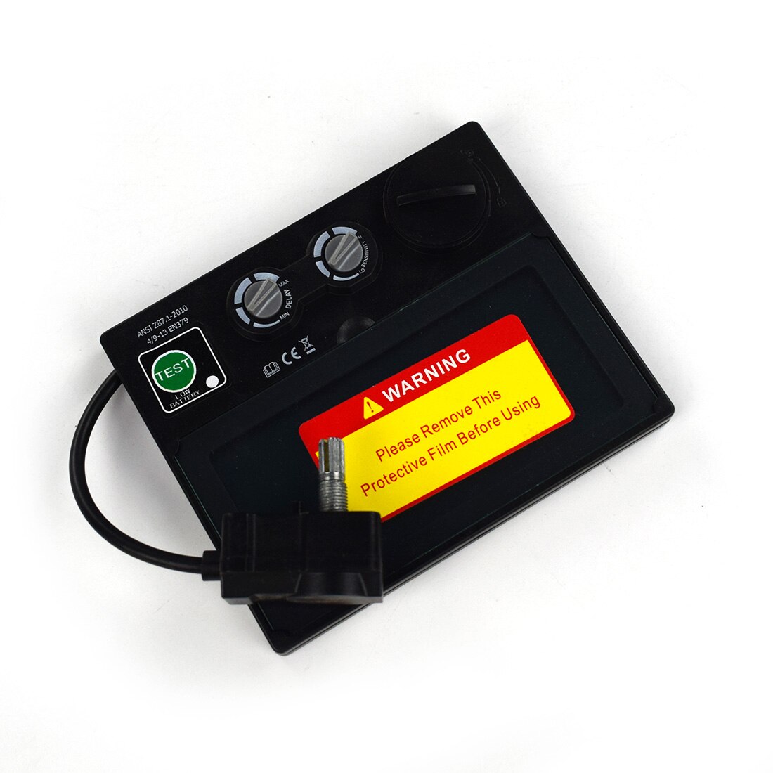 Auto mørkere sveisemaske sveisehjelm li batteri solcelle sveisefilter