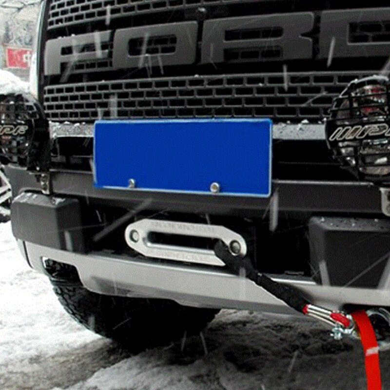 4000lbs Alumimum Hawse Seilführung Für Synthetische Winde Seil Kabel Blei SUV ATV UTV