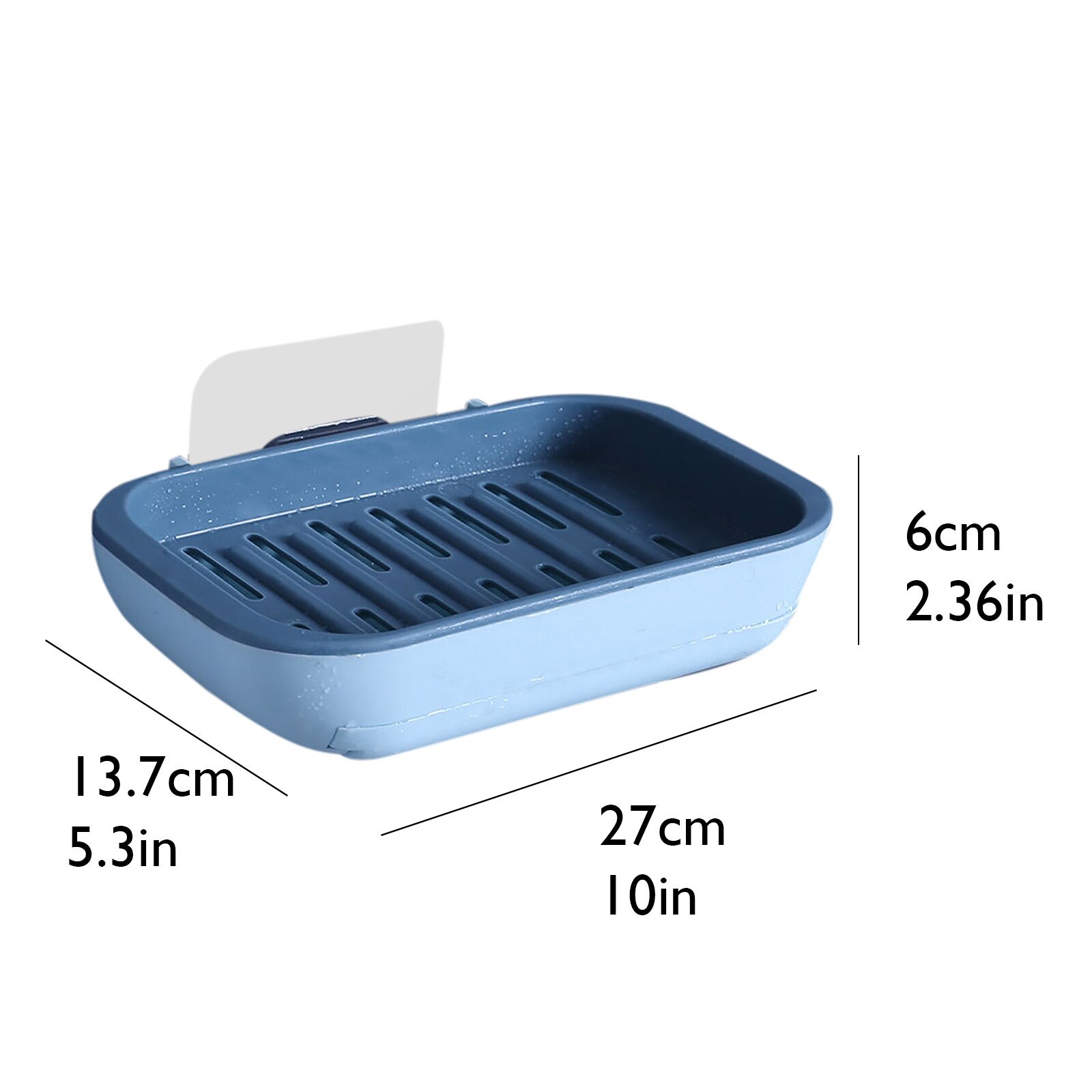 Wall Hanging Soap Box Classic Style Layer-Drawing Type Draining Soap Dispenser Bathroom Drain Soap Dish#50