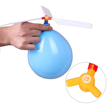 1 Stks/partij grappig Traditionele Klassieke geluid Ballon Helikopter UFO Kids Kind Kinderen Spelen Vliegende Speelgoed bal outdoor plezier sport
