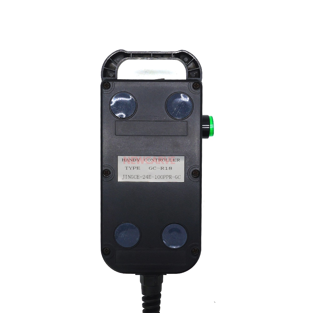 CNC Emergency Stop 4 AXIS 6 AXIS MPG Handwheel Manual Pulse Generator Universal Pendant 5V 12V 24V For CNC Router NEWCARVE