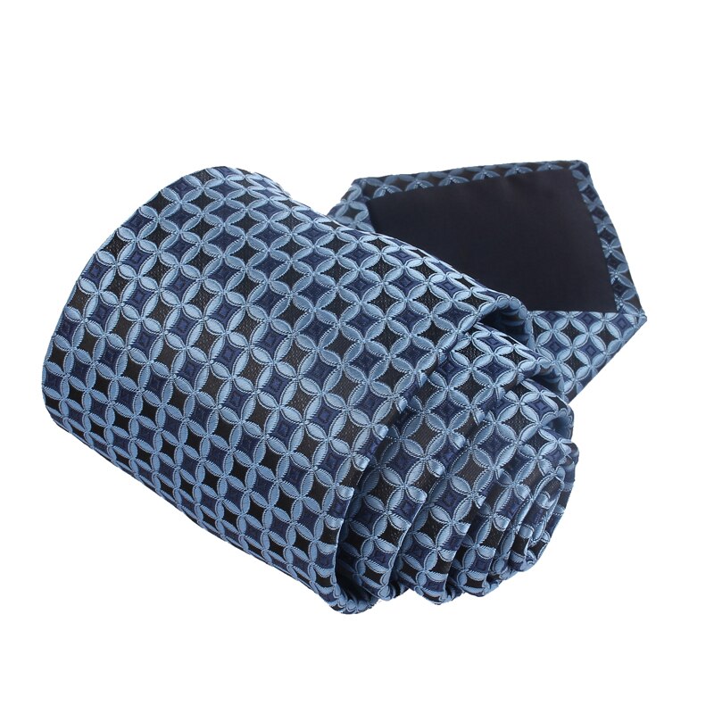 Mannen Stropdassen Mode Plaid Stropdassen Voor Wedding Zaken 8cm Widtch Classic Stropdas JACQUARD GEWEVEN Bruidegom Stropdas Voor Mannen Das