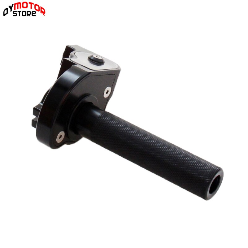 7/8 ''Cnc Aluminium Twist Gashendel Grip Voor Dirt Bike Quad Atv Pit 50cc 125cc 150cc 250cc: black