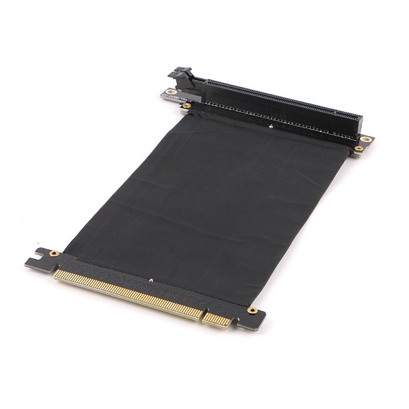 PCI Express PCI-e3.0 16x Flexibele Kabel Kaart Uitbreiding Poort Adapter Hoge Snelheid Riser Card Grafische Kaarten Connector Kabel L type