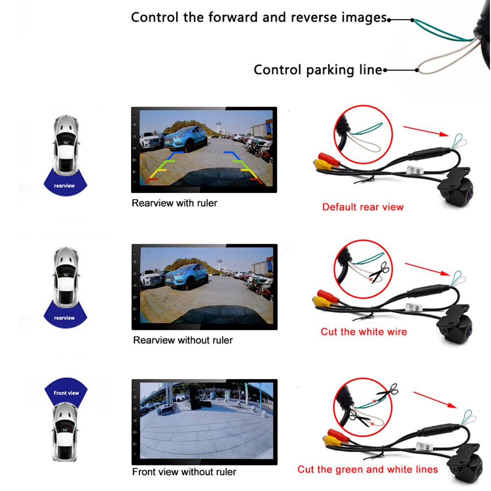 Smartour Ccd Hd Degree Fisheye Lens Car Camera Grandado