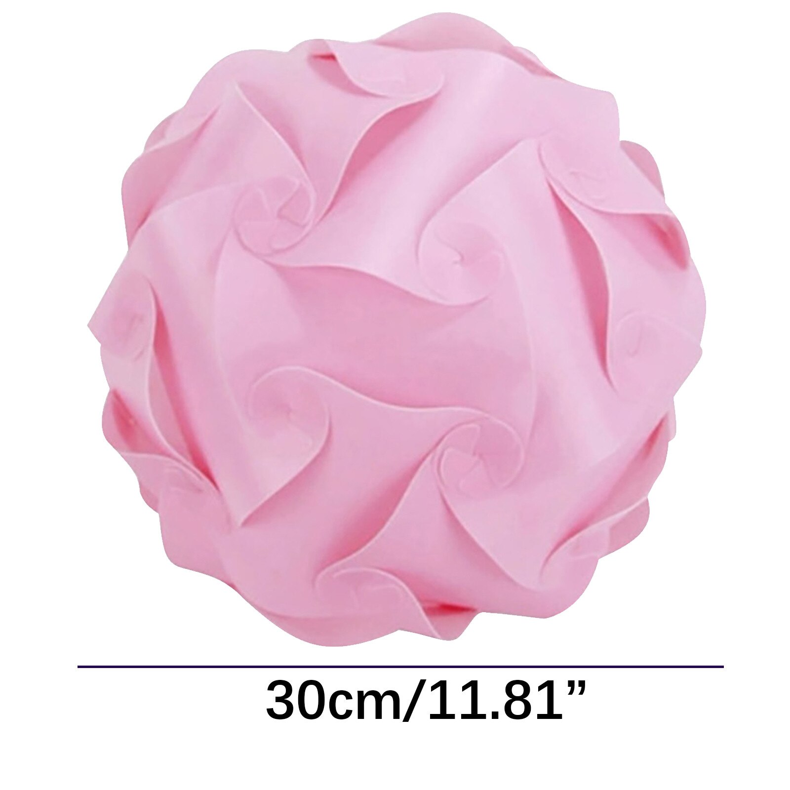 4# DIY Puzzle Lamp Shade Kit Decorative Protection Lampshade 30cm/11.8inch Modern Shades Bedroom Home Decoration Lamp Covers