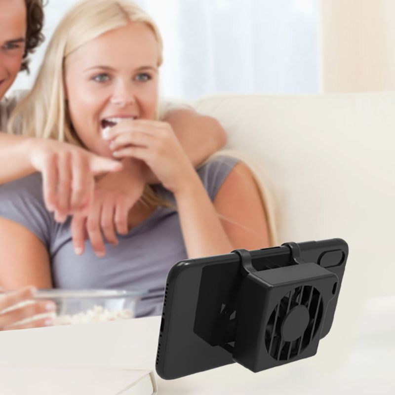 Enfriador de teléfono móvil, ventilador de aire de refrigeración, radiador refrigerado portátil para IPhone/Android