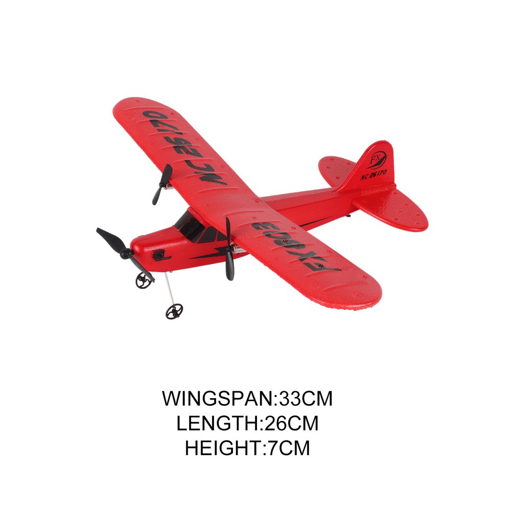 Chaude OCDAY FX803 télécommande RC avion planeur Aerodone jouet enfants Audult 150m mousse avion rouge bleu batterie Drones
