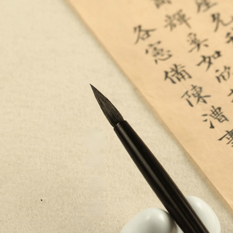 Small Regular Script Brush Pen Weasel Hair Brush Shou Jin Ti Calligraphy Brushes Tinta China Calligraphie