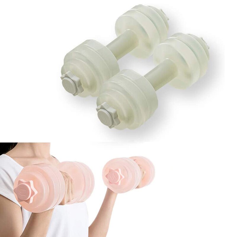 Reise Gewichte Wasser Gefüllt Hanteln für Mann &Ampere; Frauen Einstellbar Hanteln 0.2 ~ 2,2 £ ÜSpund Fitness Gewichtheben Ausbildung