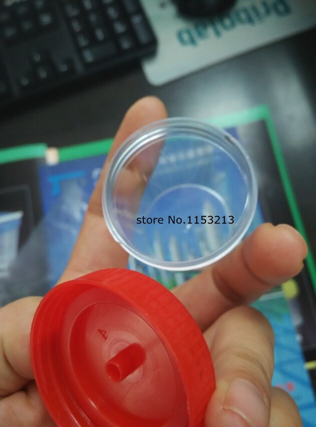 50 pcs/pack 40ml Plastic vials screw cover Plastic Urine Container Cup sputum cup EO-Steriled with individal package Height 55mm
