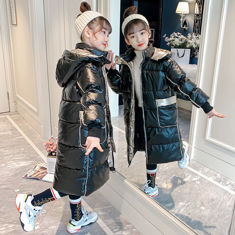 Mädchen Herbst Winter Jacken Art Mit Kapuze Parkas freundlicher Wasserdichte Outwear warm Verdicken Baumwolle Gefüttert freundlicher Kleidung