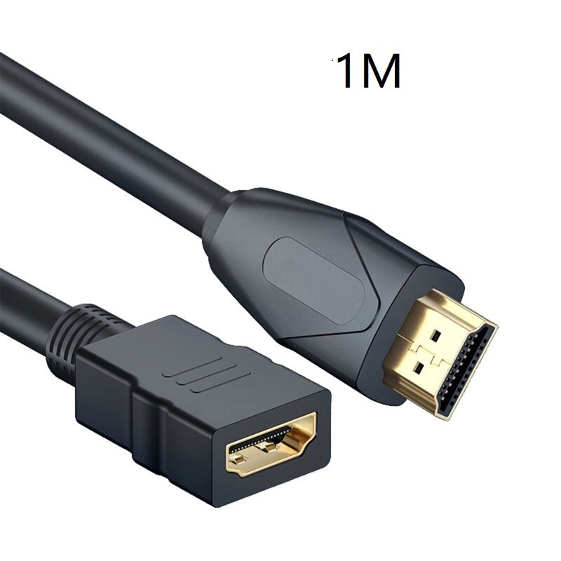 4K HDMI-compatible Extension Cable Extender HDMI-2.0 K HD-Adapter for Computer PS5 Digital TV Box Laptops Projectors: A