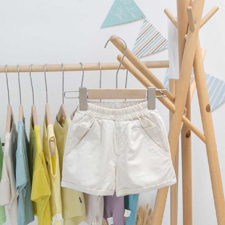 fille Short décontracté à taille haute | fille bas
