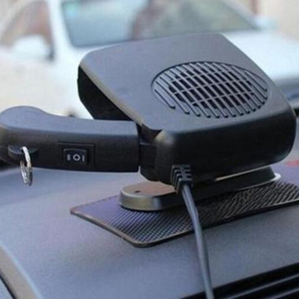 Car Heater Heating Fan 2 in 1 12V 150W Dryer Windshield Demister Defroster For Vehicle Portable Temperature Control Device