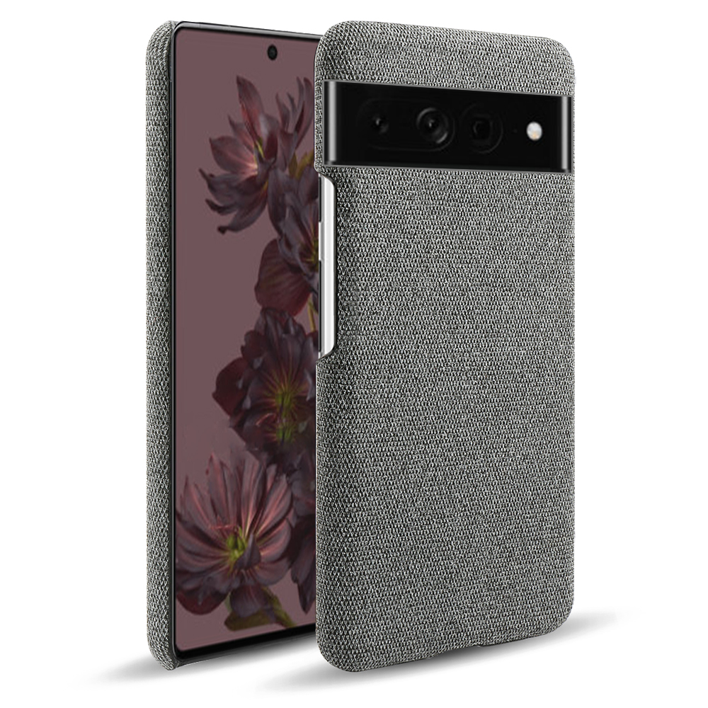 Cloth Case For Google Pixel 7 Pro 6 6pro 5A Case Luxury Fabric Antiskid Cover For Google Pixel 7 7pro 6A 6 Pro: Denim / Pink