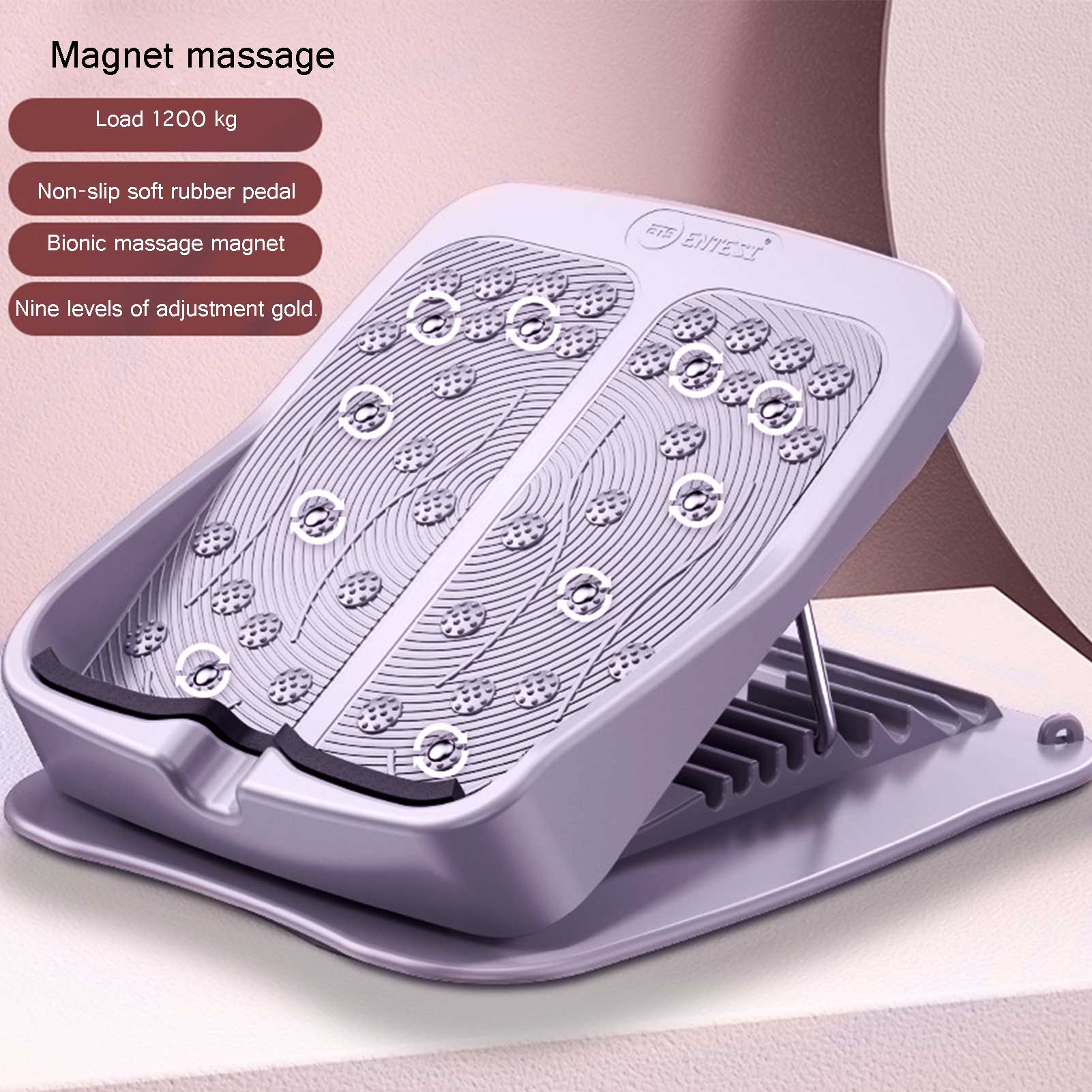 Adjustable Foot Calf Stretcher Board NonSlip Incline Board Body Stretching Tool For Sports Yoga Massage Fitness Pedal Stretcher