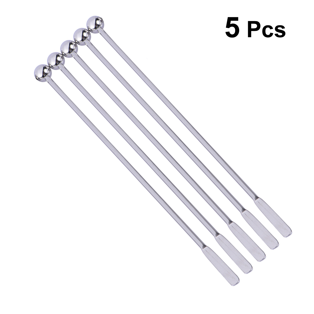 5 stuks 19cm cocktail- en koffieroerstaafjes voor bruiloften, feesten, bars en keukens.