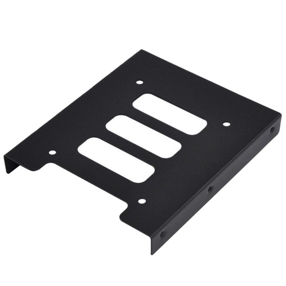 2.5 in to 3.5 in Hard Disk Drive Holder SSD HDD Metal Mounting Adapter Bracket Computer Case Dock for PC Hard Drive Enclosure