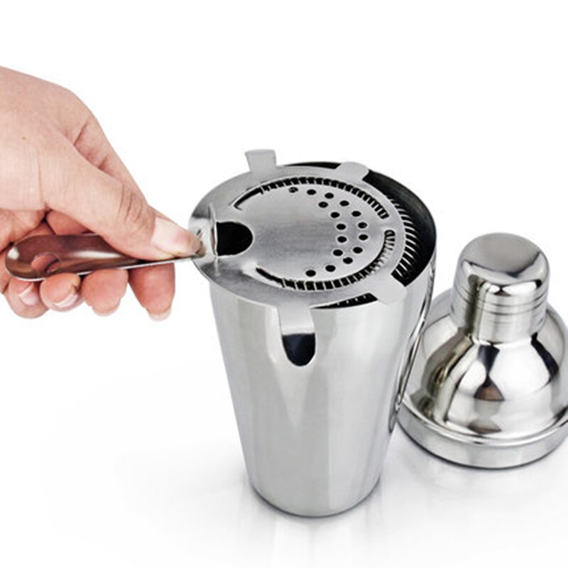 colador de cóctel camarero de acero inoxidable para Bar, licuadora de bebidas, filtro de hielo, accesorios Estilo Boston herramientas para Bar