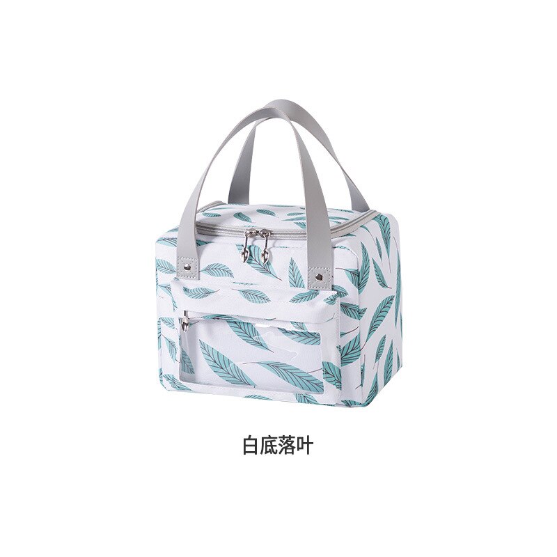 Women Kids Men Food Bag Box Tote Thermal Cooler Food Lunch Bags Waterproof Lunch Cases Insulated Lunch Bags: 6