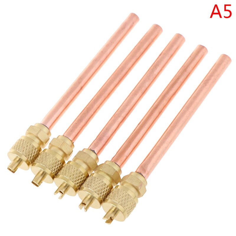5pcs/lot Valve Stem Stem Strong Mayitr Metal Core AC Air Conditioner Refrigeration Access
