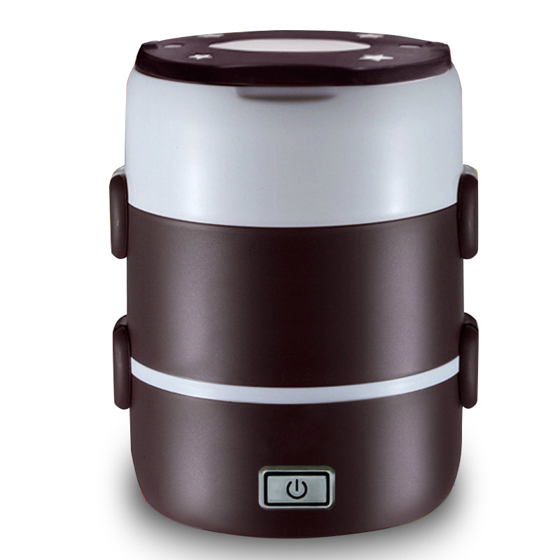 220V 2~4 Layers Electric Heated Lunch Box Set 200W Multifunctional Food Warmer Mini Rice Cooker Warmer for Students Dormitory