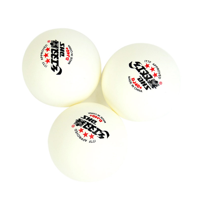 6 Pcs/Box DHS Highest Standard Ping Pong Balls DJ40+ TOKYO Olmypics Official Table Tennis Games Use 3 Star ABS Balls