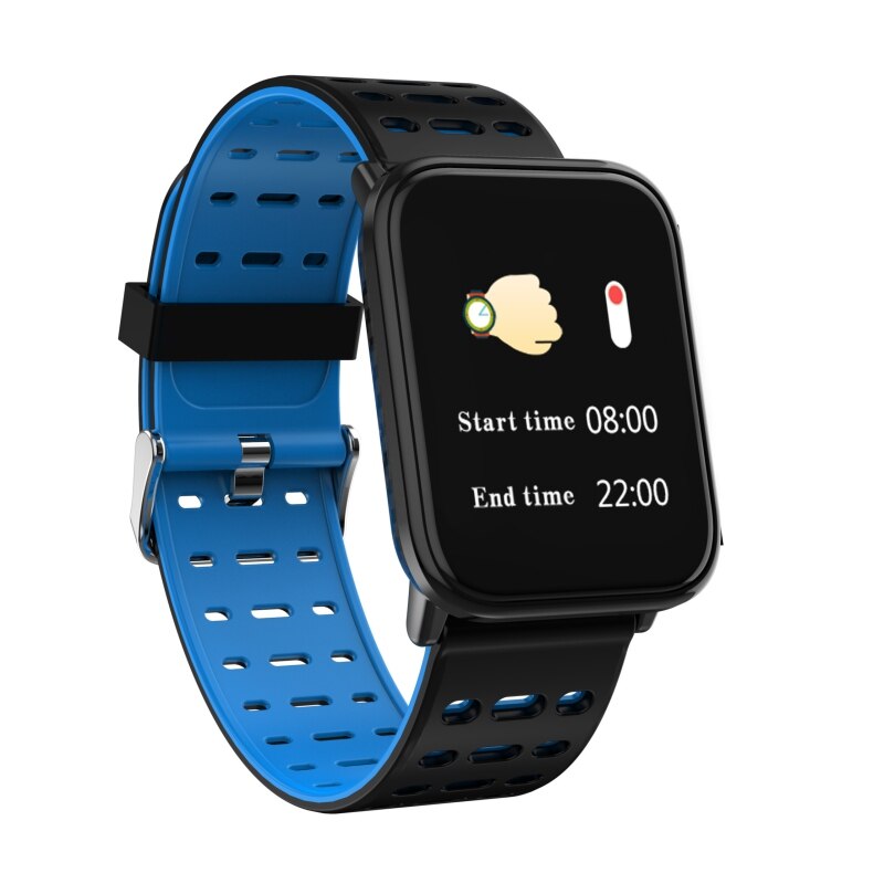 Intelligente Horloge Gezondheid Polsband Sport Horloge Bloeddruk Hartslag Stappenteller Fitness Tracker Smart Armband Waterdicht: L