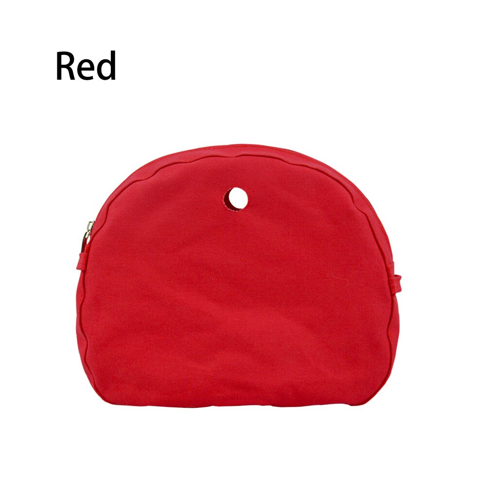 Tanqu lona forro de tecido para omoon luz obag bolso interno cor pura revestimento à prova dwaterproof água inserção organizador para lua bebê o saco: Vermelho