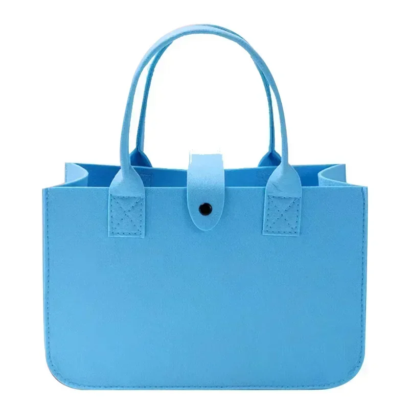 Neue Einkaufshandtasche für Damen, 2023, große Kapazität, offen, modisch, Filz, Einkaufs-Tragetasche, gewebte Tasche, Online-Einkaufen, China