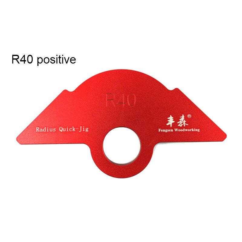 Houtbewerking Ronde Hoek Radius Sjablonen,Hoek Radius Jig,Houten Board Arc Template,Aluminium Snijden Auxiliary Al Tool