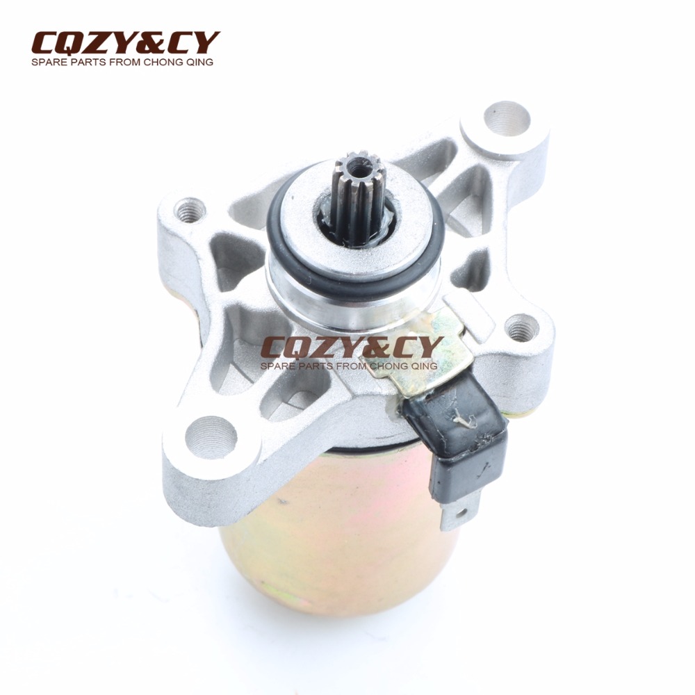 10 teeth Electric starter motor for SYM 50 Jet Jungle Mask Eu2 Mask Red Devil Super Fancy 50cc 31200GAK900