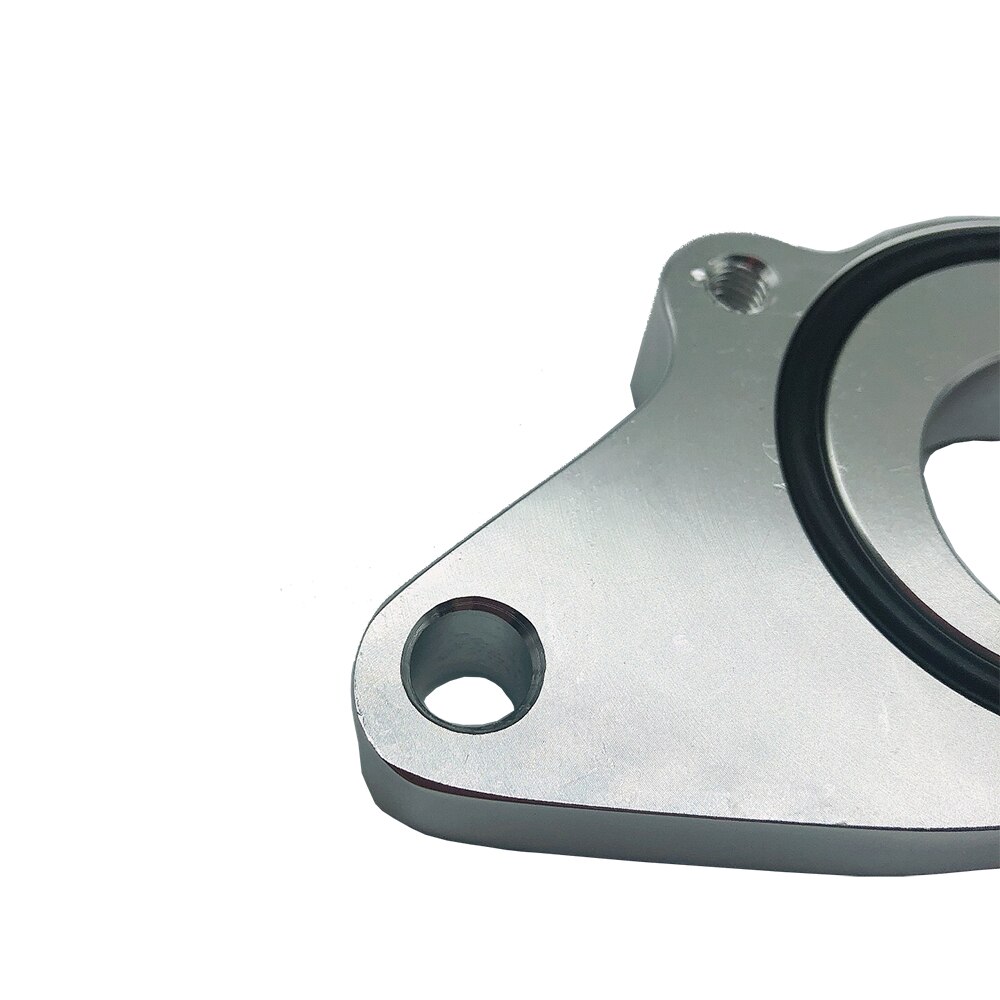 RESO--Billet Aluminum Turbo Blow Off Valve Flange Adapter For Subaru WRX EJ20 EJ25 TOP MOUNT RS RZ BOV FV