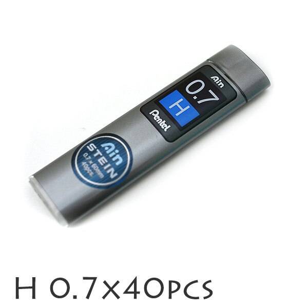 Pentel C277 Vulpotlood Refill Leads Potlood Kern Vervanging Ain Core Vervanging Stein 0.7 Mm Japan H, Hb, b, 2B