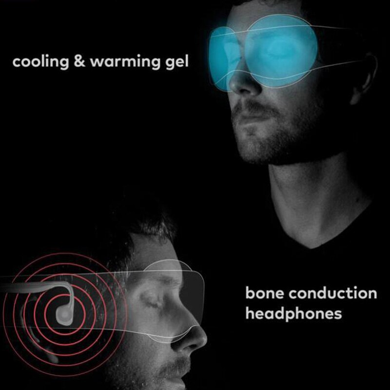 1pcs Sleeping Eye Mask Manta Modular Adjustable 3D Breathable Travel Eyepatch Rest Napkins Artifact Soft Eyeshade Cover