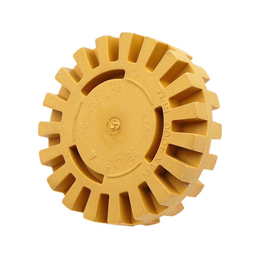 Dissolvant de décalcomanie de roue de polissage 1/4 "outil de suppression de polissage rapide de roue de gomme en caoutchouc de tige pour des autocollants et des décalcomanies de voiture