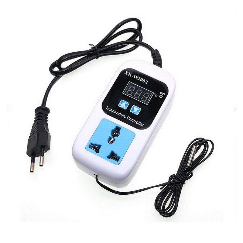 Digital Temperature Controller Thermostat Plug Outlet Probe NTC SensorThermostat Thermoregulator