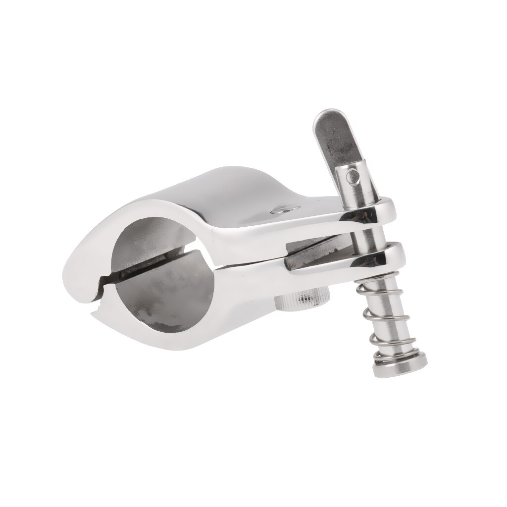 Boat Cover Canopy Fitting Standard Clamp 7/8'' Bar Snap Latch 316 Stainless Steel