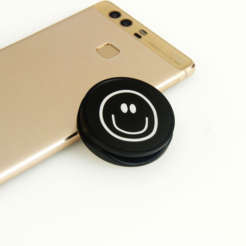 Cute Cartoon Round Universal Expanding Stand Grip Finger Ring Holder Mobile Phone Folding Bracket For iPhone 8 7 X XR XS MAX