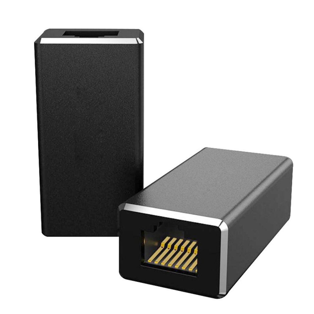 RJ45 Connector Cat7/6 Ethernet Adapter Network Extender Convertor Extension Cable for Ethernet Cable Female to Female