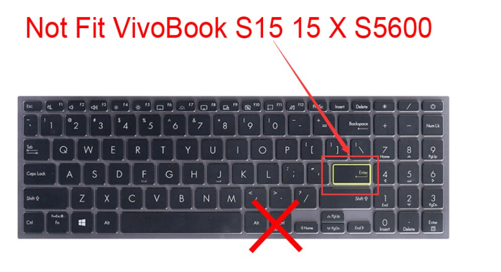 Silicone Keyboard Cover Skin Protector For ASUS VivoBook 15 F515J F515JA F515JP F515EA F515EP F515 JA X515JF X515 MA 15.6 inch