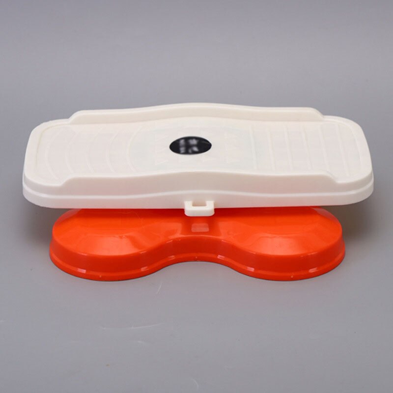 Fitness Waist Disc Yoga Outdoor Sports Waist Twisting Machine Household Rotary Split Waist Twisting Machine: WHITE