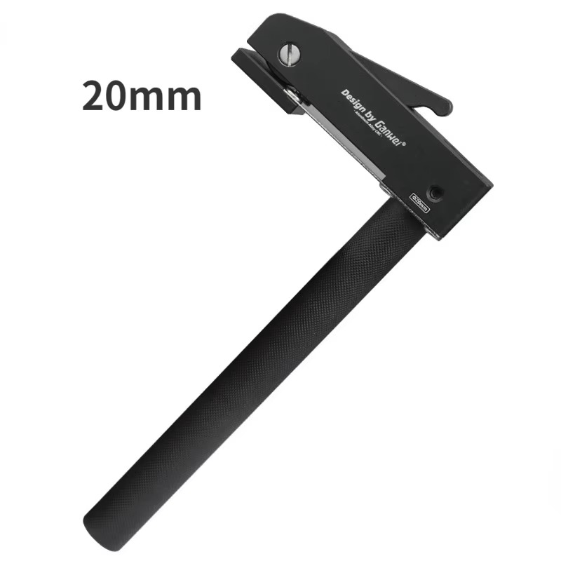 19MM/20MM Adjustable Desktop Clip Fast Fixed Clip with Desktop Tenon Woodworking Workbench Fast Hold Down Bench Dog Hole Clamp: Ivory / 32Pcs