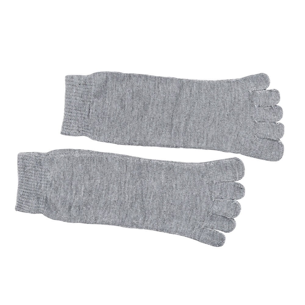 2 Stuks = 1 Paar Vijf Tenen Vol Sokken Voetverzorging Pedicure Gereedschap Professionele Orthopedische Teen Scheiden Dragen-Slip: Gray