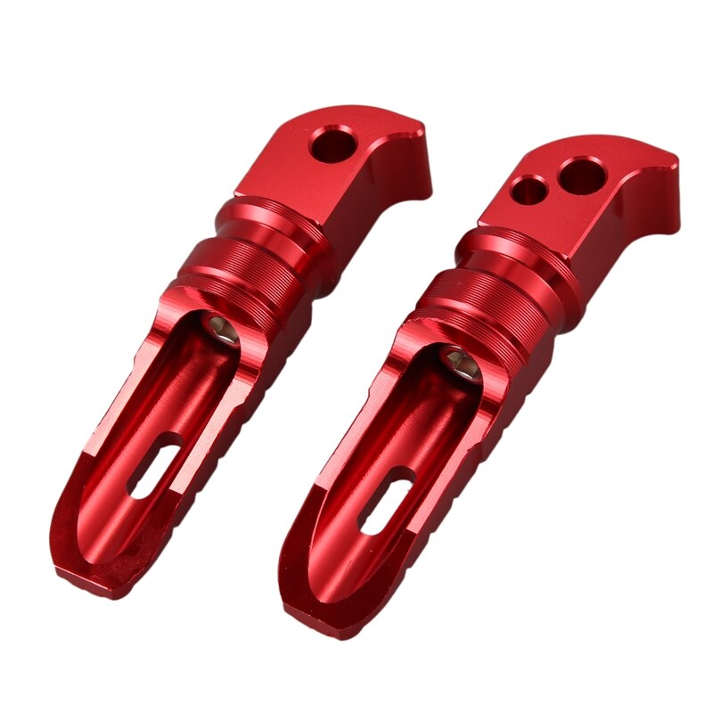 Pasajero trasero de pie Peg reposapiés para YAMAHA N-MAX 125, 155, X-MAX 400 XMAX 250 NMAX 250, 300,: Red